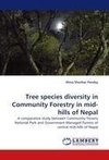 Tree species diversity in Community Forestry in mid-hills of Nepal