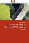 La propriété viticole à Gevrey au XVIIIème siècle