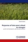 Response of late-sown wheat to nitrogen