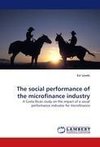 The social performance of the microfinance industry