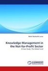 Knowledge Management in the Not-for-Profit Sector