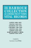 The Barbour Collection of Connecticut Town Vital Records. Volume 6