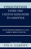 Emigration from the United Kingdom to America, Volume 12