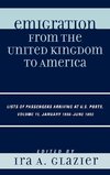 Emigration from the United Kingdom to America, Volume 15