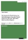 Die literarische Verarbeitung von Hafterfahrungen deutscher Frauen zwischen 1938 und 1954 unter diktatorischen Regimes