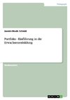 Portfolio - Einführung in die Erwachsenenbildung