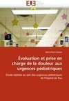 Évaluation et prise en charge de la douleur aux urgences pédiatriques