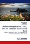 Chemical Properties of Saliva, and it's Effect on the Denture Base