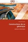 Constructions de ça générique