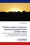 Genetic variation in Khoisan-speaking populations from southern Africa