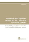 Numerical and Algebraic Studies for the Control of Quantum Systems