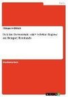 Defekte Demokratie oder hybride Regime am  Beispiel Russlands