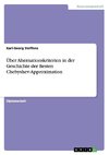 Über Alternationskriterien in der Geschichte der Besten Chebyshev-Approximation