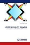 HOMOSEXUALITY IN INDIA