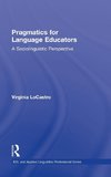 LoCastro, V: Pragmatics for Language Educators