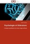 Psychologie et littérature: