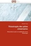 Thixotropie des pâtes cimentaires