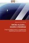 MICRO-ALGUES... SOURCE D'ENERGIE