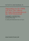 Opposition in der DDR von den 70er Jahren bis zum Zusammenbruch der SED-Herrschaft