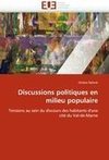 Discussions politiques en milieu populaire