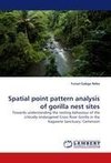 Spatial point pattern analysis of gorilla nest sites