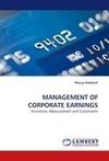 MANAGEMENT OF CORPORATE EARNINGS