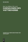 Dimensionen des Wettbewerbs