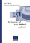 So finanziere ich mein Studium!