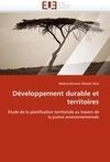 Développement durable et territoires