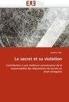 Le secret et sa violation