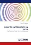 RIGHT TO INFORMATION IN INDIA