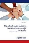 The role of social capital in French entrepreneurial networks