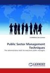 Public Sector Management Techniques