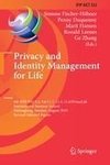 Privacy and Identity Management for Life