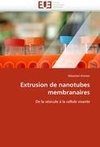 Extrusion de nanotubes membranaires