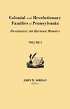 Colonial and Revolutionary Families of Pennsylvania