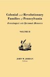 Colonial and Revolutionary Families of Pennsylvania