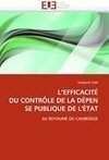 L'EFFICACITÉ DUCONTRÔLEDELADÉPENSE PUBLIQUE DE L'ÉTAT