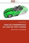 ANALYSE EXPERIMENTALE DU COUP DE VENT LATERAL