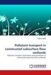 Pollutant transport in constructed subsurface flow wetlands