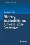 Efficiency, Sustainability, and Justice to Future Generations