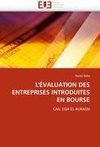 L'ÉVALUATION DES ENTREPRISES INTRODUITES EN BOURSE