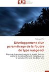 Développement d'un paramétrage de la foudre de type nuage-sol