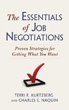 The Essentials of Job Negotiations