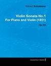 VIOLIN SONATA NO1 BY ROBERT SC