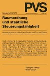 Raumordnung und staatliche Steuerungsfähigkeit