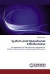 System and Operational Effectiveness