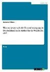 Warum setzte sich die Frauenbewegung in Deutschland nicht stärker für ihr Wahlrecht ein?