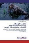 Adsorption and degradation of heavy metals from textile effluent