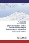 Characterization of bio-active molecule from Andrographis paniculata